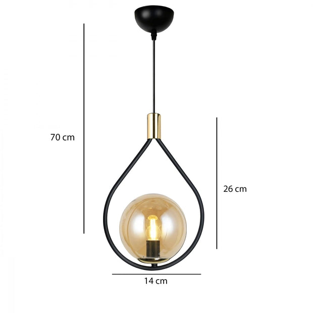 Oyo Lampada Lewis Oro