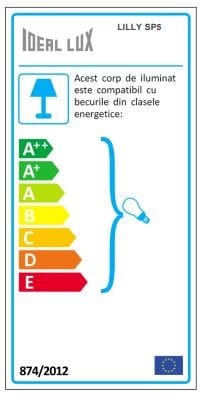 IdealLux Lampada Lilly SP5