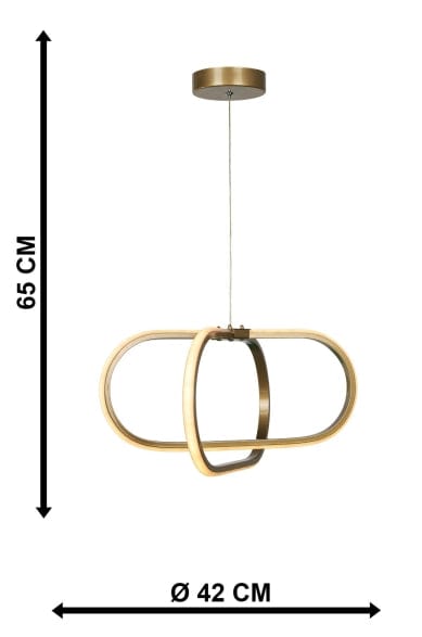 Oyo Lampada Loca Ottone