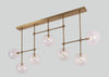 Lampada Lollipop7 P0295 Ottone