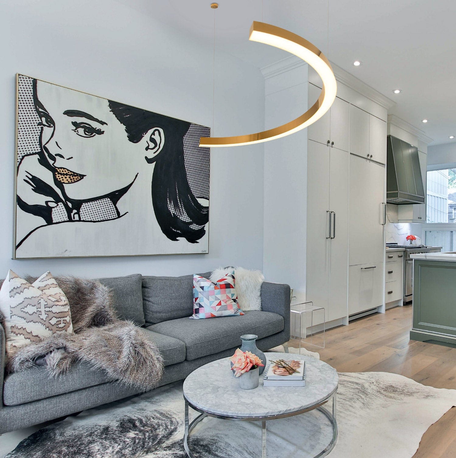 Maxlight Lampada Lotus P0422D Oro