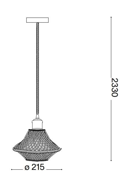 IdealLux Lampada Lugano SP1 D21 Bianco