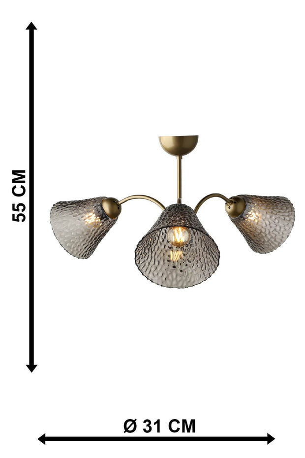 Oyo Lampada Lutuf Ottone