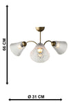 Oyo Lampada Lutuf Ottone
