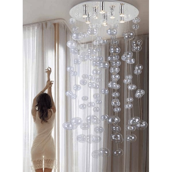 Azzarddo Lampada Luvia XL AZ2573 Trasparente