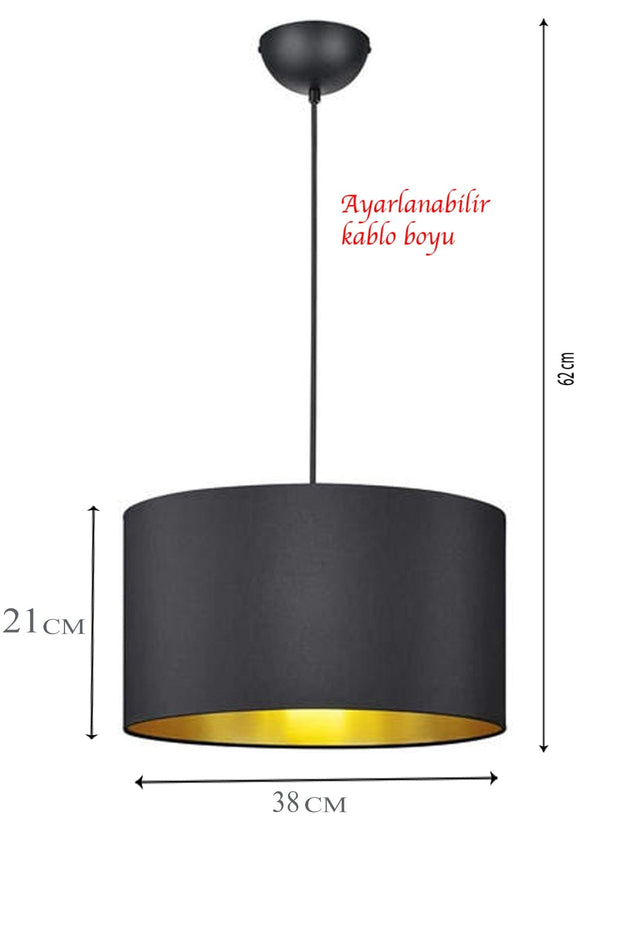 Oyo Lampada Lux Nero