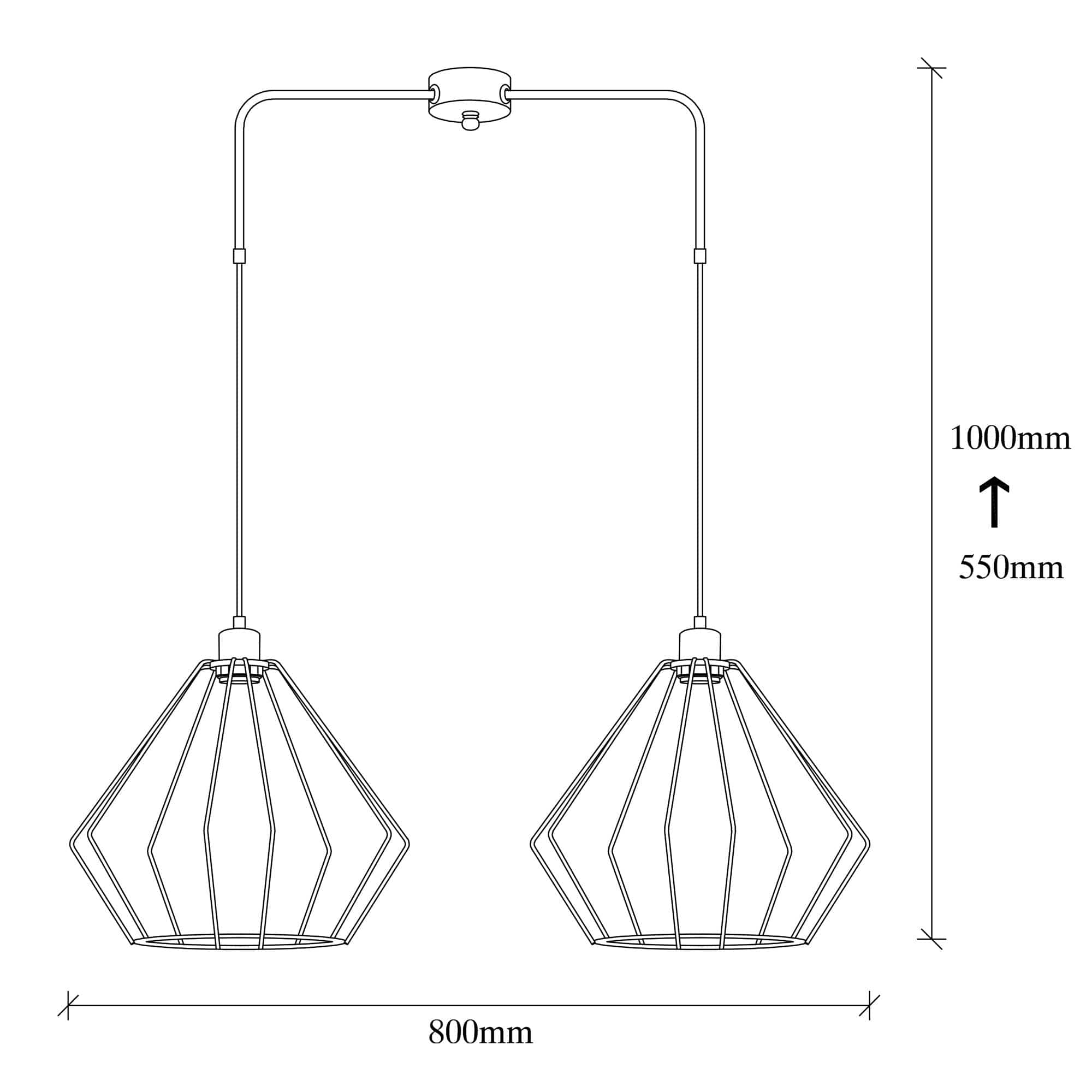 Asir Lampada Maden 4526 Nero