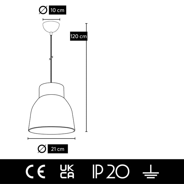 Oyo Lampada Madrid Bianco