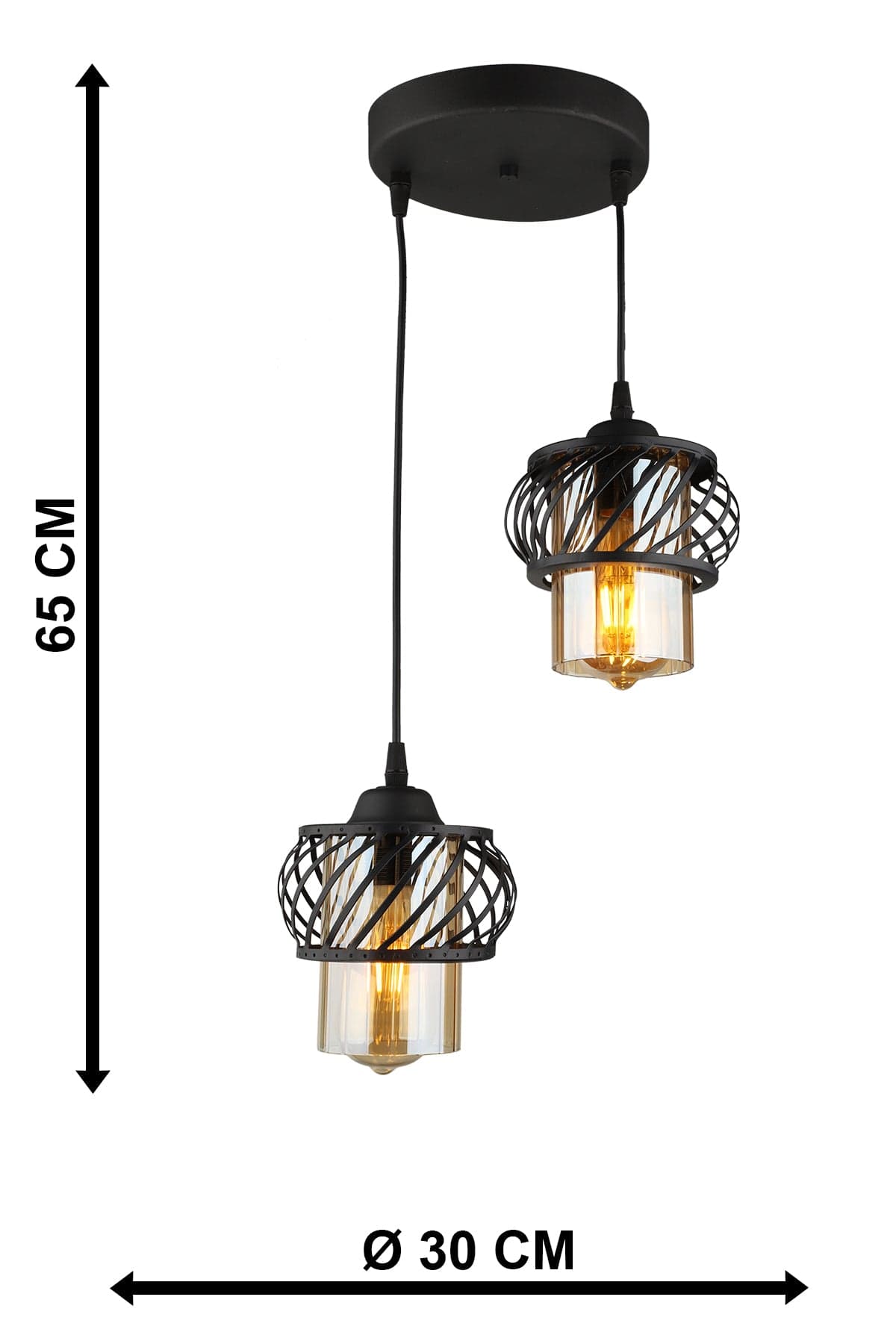 Oyo Lampada Maldiv Nero