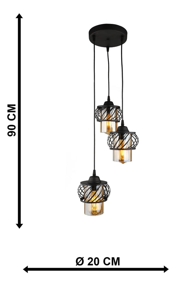 Oyo Lampada Maldiv Nero