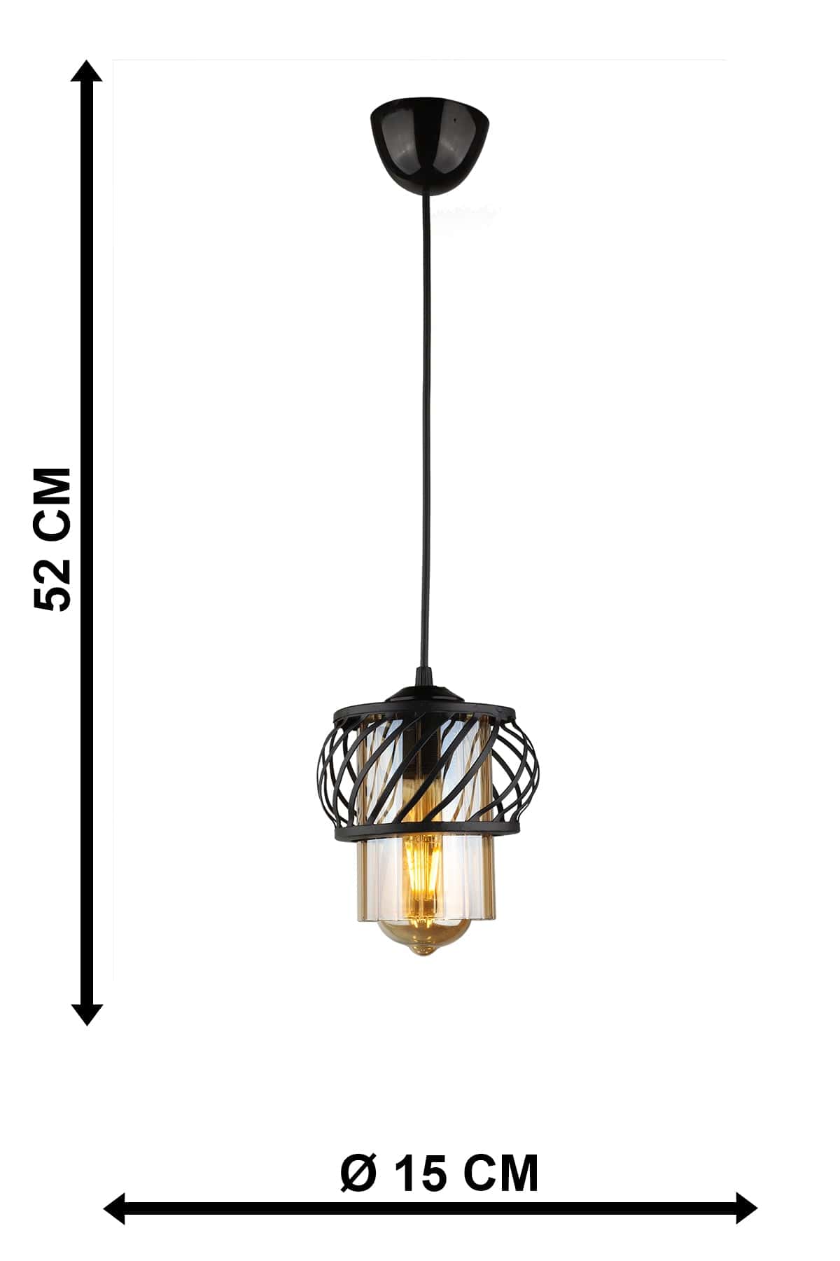 Oyo Lampada Maldiv Nero