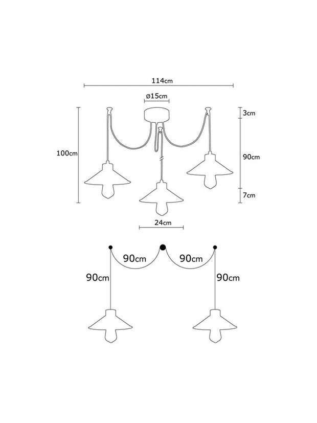 Asir Lampada Manavgat N-553 Multicolore