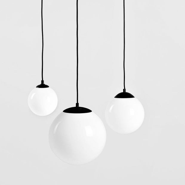 Customform Lampada Manen L Bianco e Nero