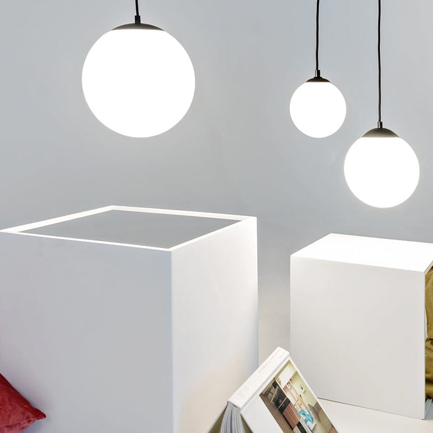 Customform Lampada Manen L Bianco e Nero