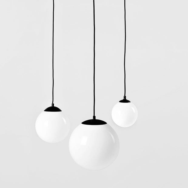 Customform Lampada Manen M Bianco e Nero