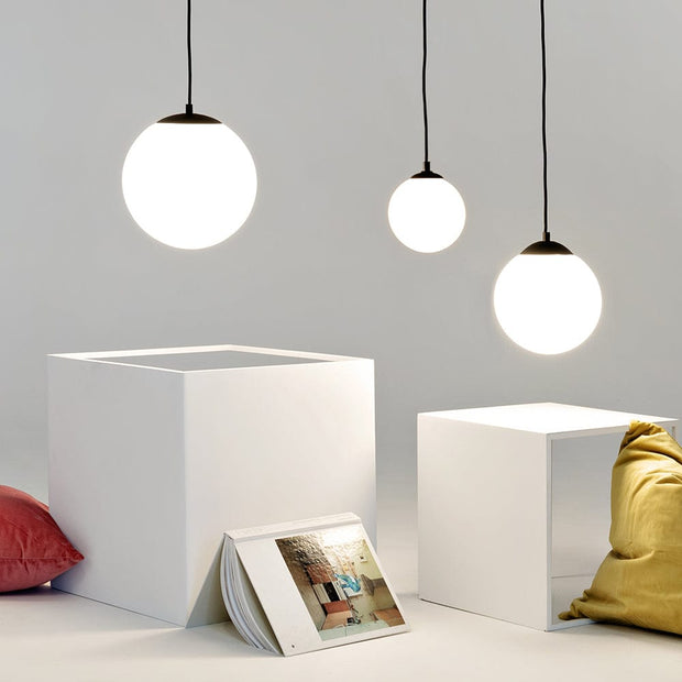 Customform Lampada Manen S Bianco e Nero