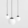 Customform Lampada Manen S Bianco e Nero