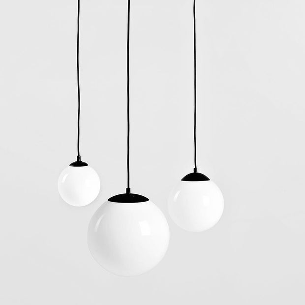 Customform Lampada Manen S Bianco e Nero