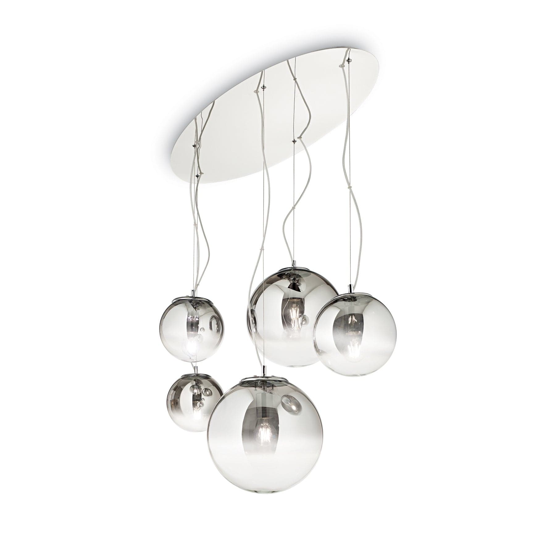 IdealLux Lampada Mapa Fade SP5 Cromo