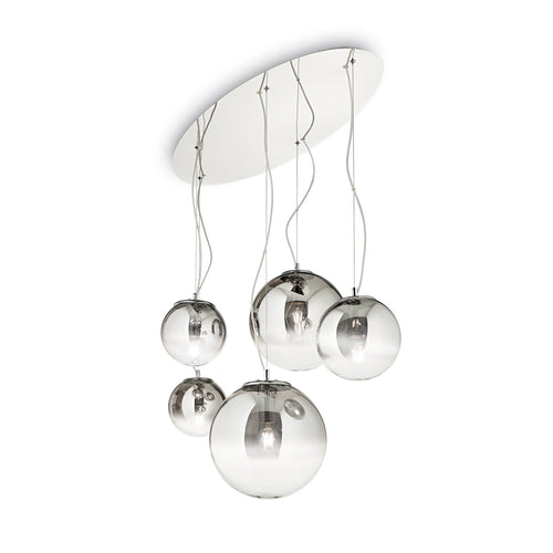IdealLux Lampada Mapa Fade SP5 Cromo