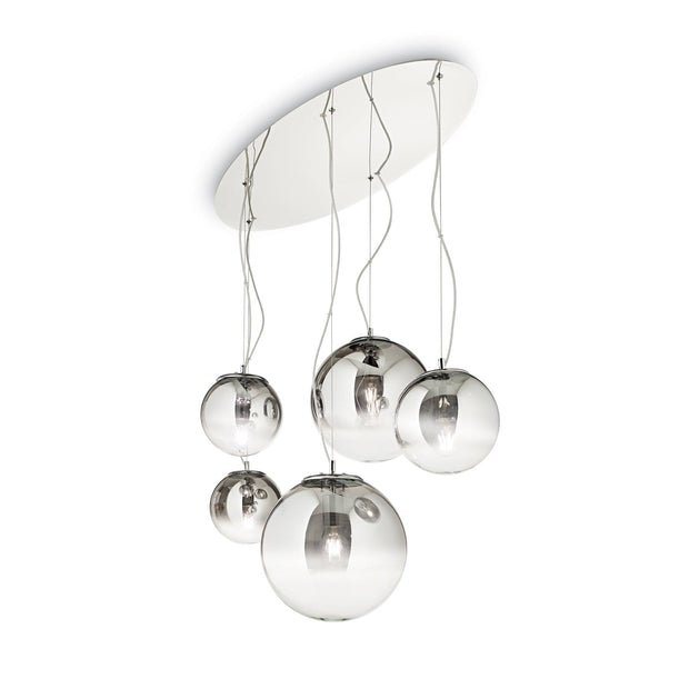 IdealLux Lampada Mapa Fade SP5 Cromo