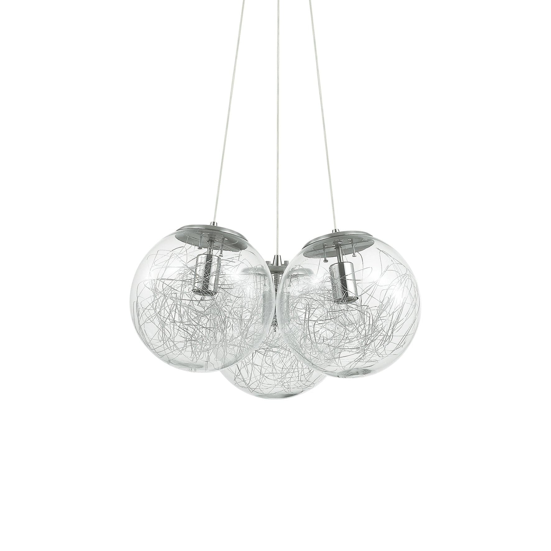 IdealLux Lampada Mapa Sat SP3 Nichel