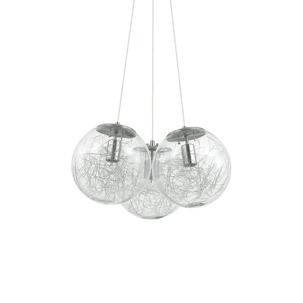 IdealLux Lampada Mapa Sat SP3 Nichel