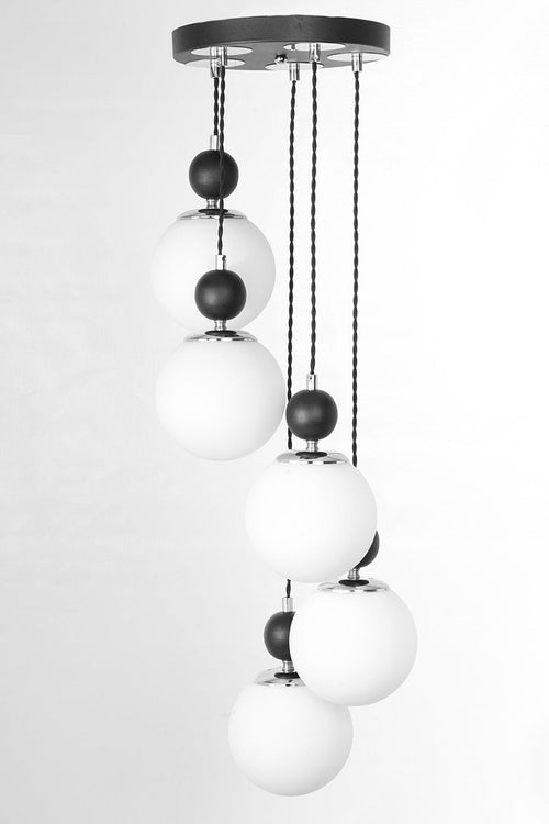Oyo Lampada Marble Bianco