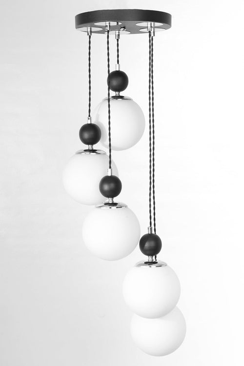 Oyo Lampada Marble Bianco