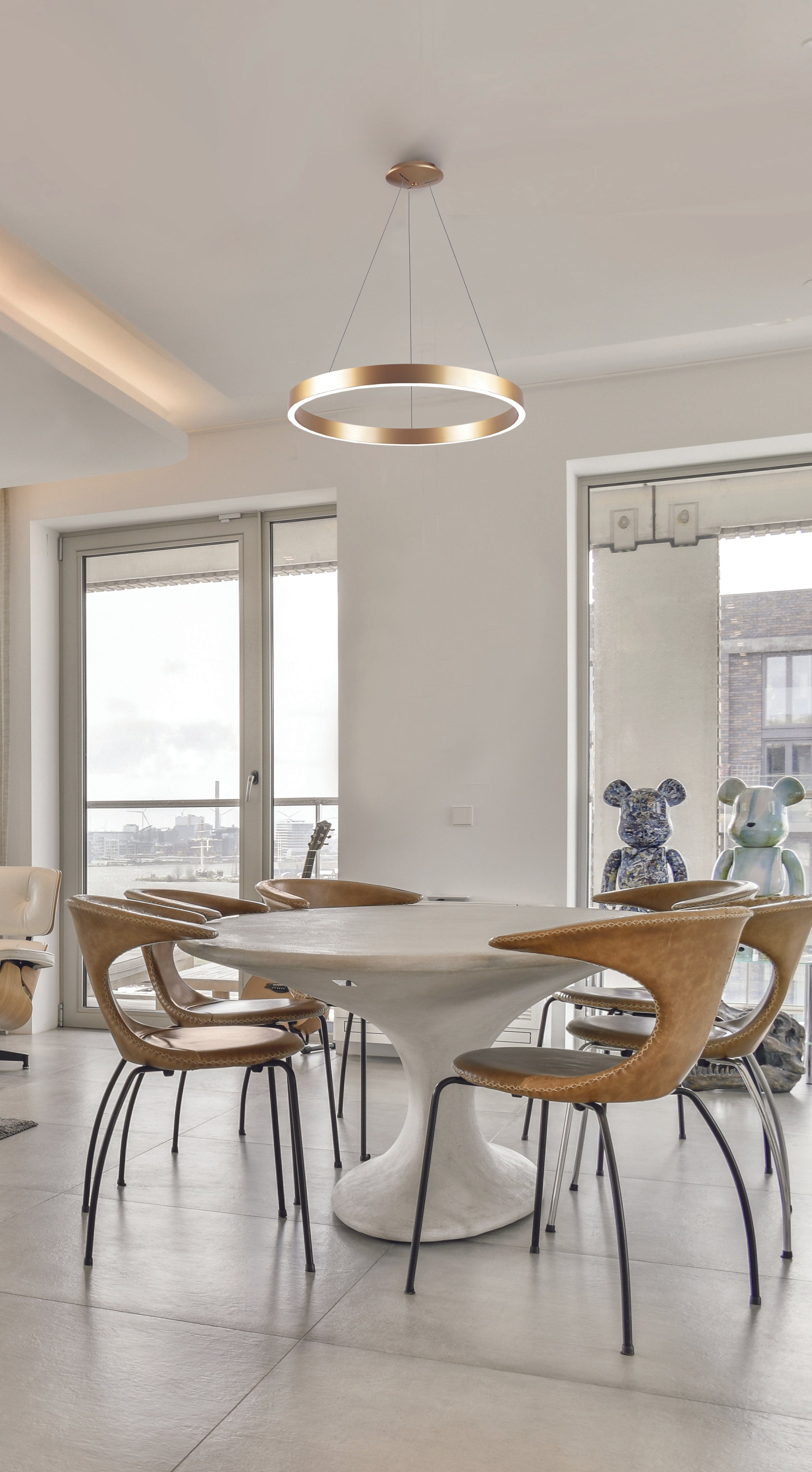 Azzarddo Lampada Marco 60 Ottone AZ5045
