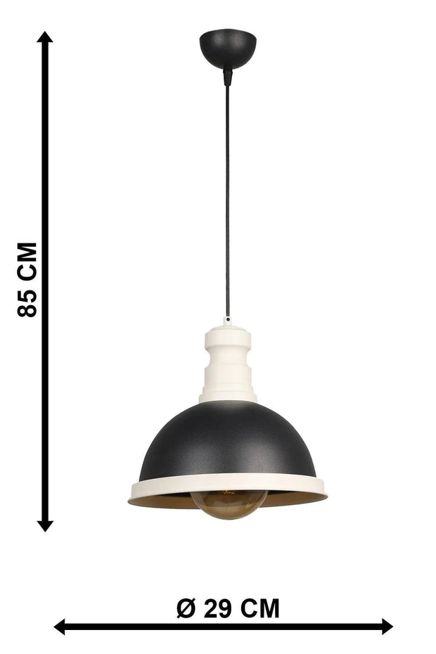 Oyo Lampada Marin Bianco e Nero