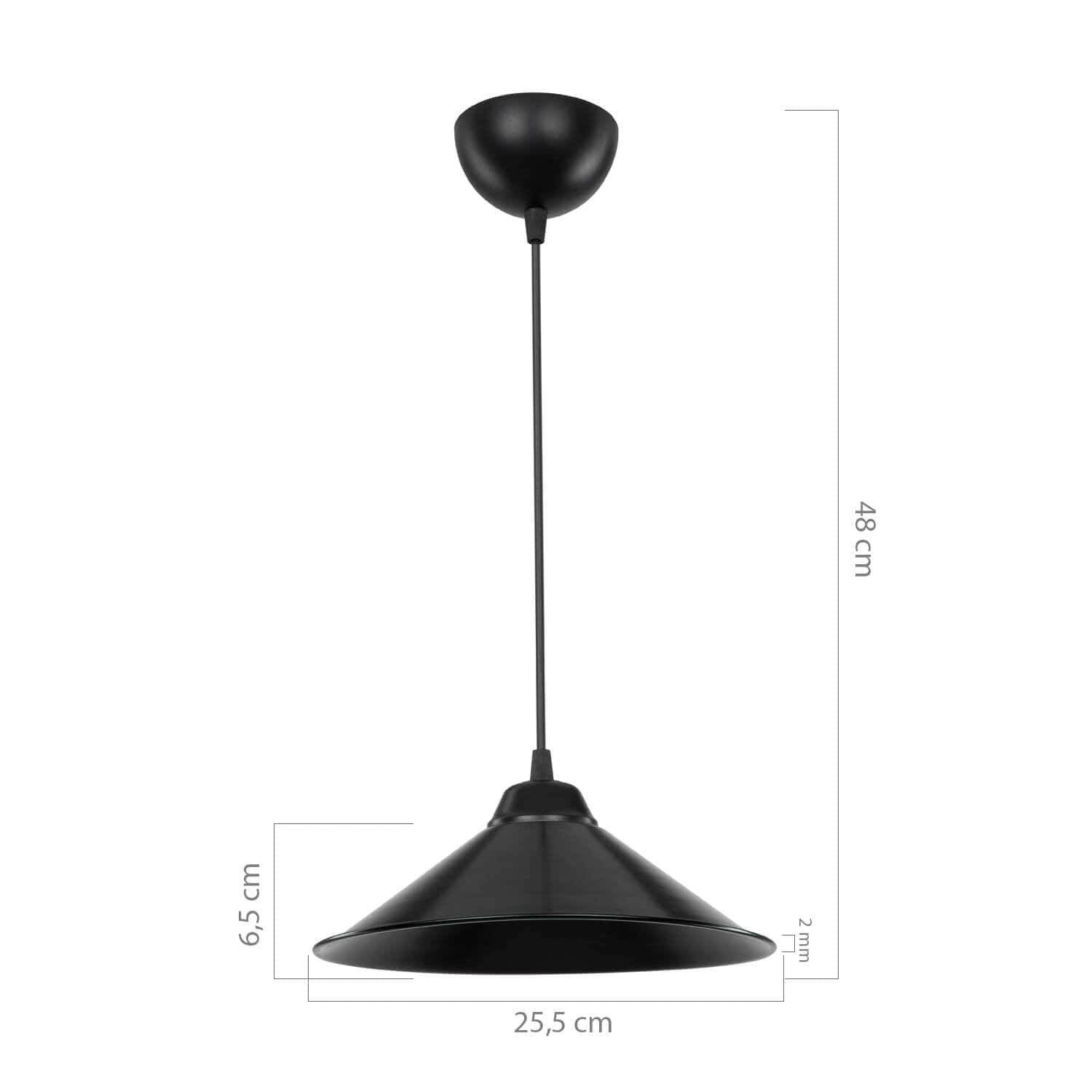 Oyo Lampada Maya Nero