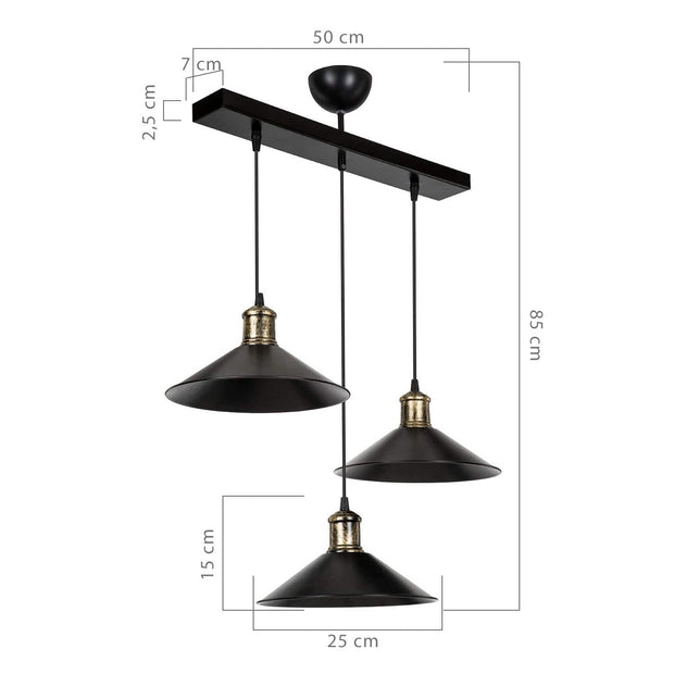 Oyo Lampada Maya Nero