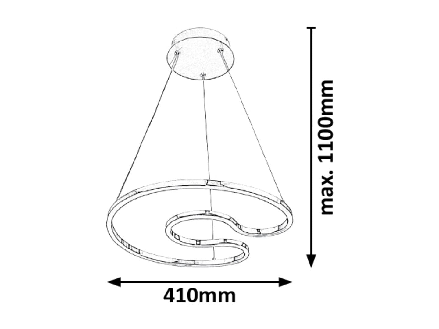 RabaLux Lampada Melora 2190 Cromo