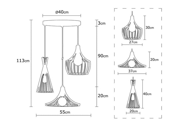 Asir Lampada Mezopotamya N-1298 Rame