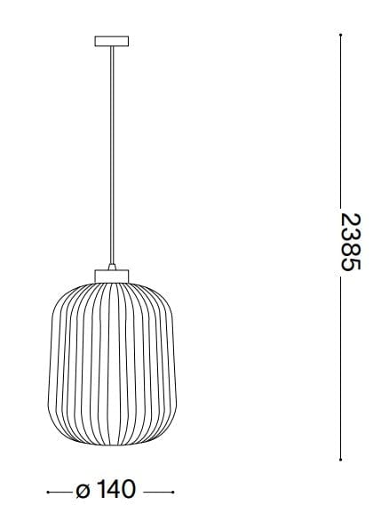 IdealLux Lampada Mint-1 SP1 Verde