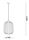 IdealLux Lampada Mint-1 SP1 Verde