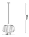 IdealLux Lampada Mint-2 SP1 Verde