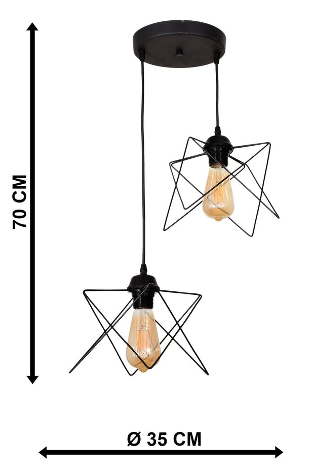 Oyo Lampada Modes Nero