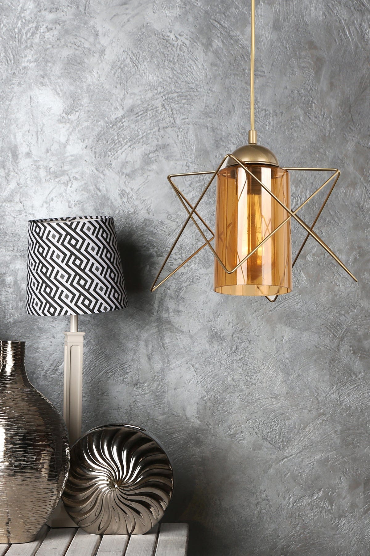 Oyo Lampada Modes Ottone
