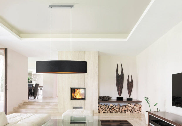 Lampada Monica 2527 Nero (1)