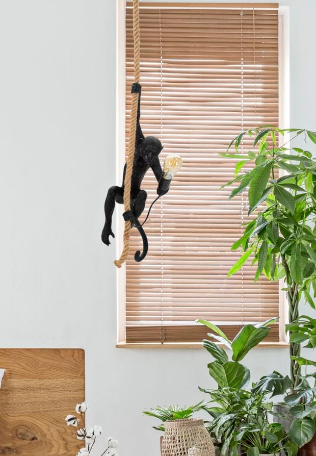 Mauro Ferretti Lampada Monkey Nero