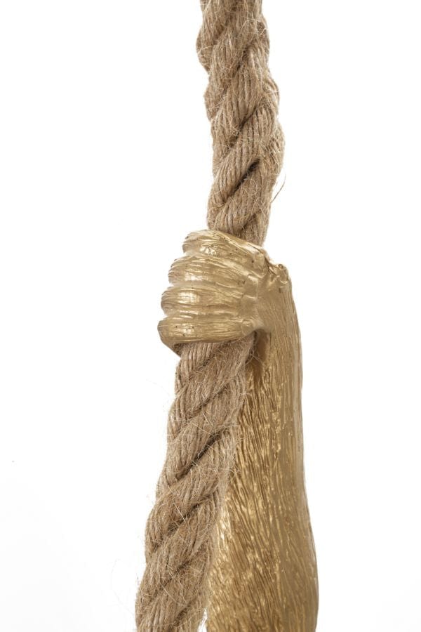 Mauro Ferretti Lampada Monkey Oro