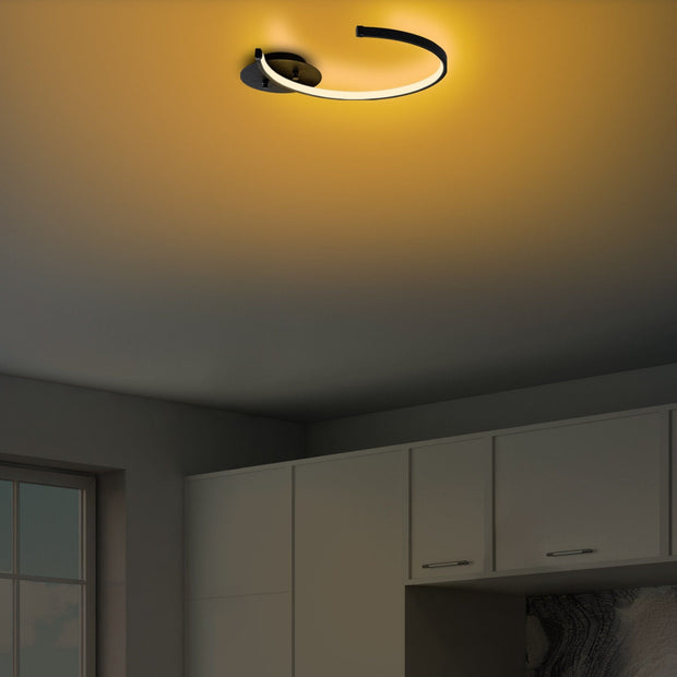 Asir Lampada Moon 13327 Nero