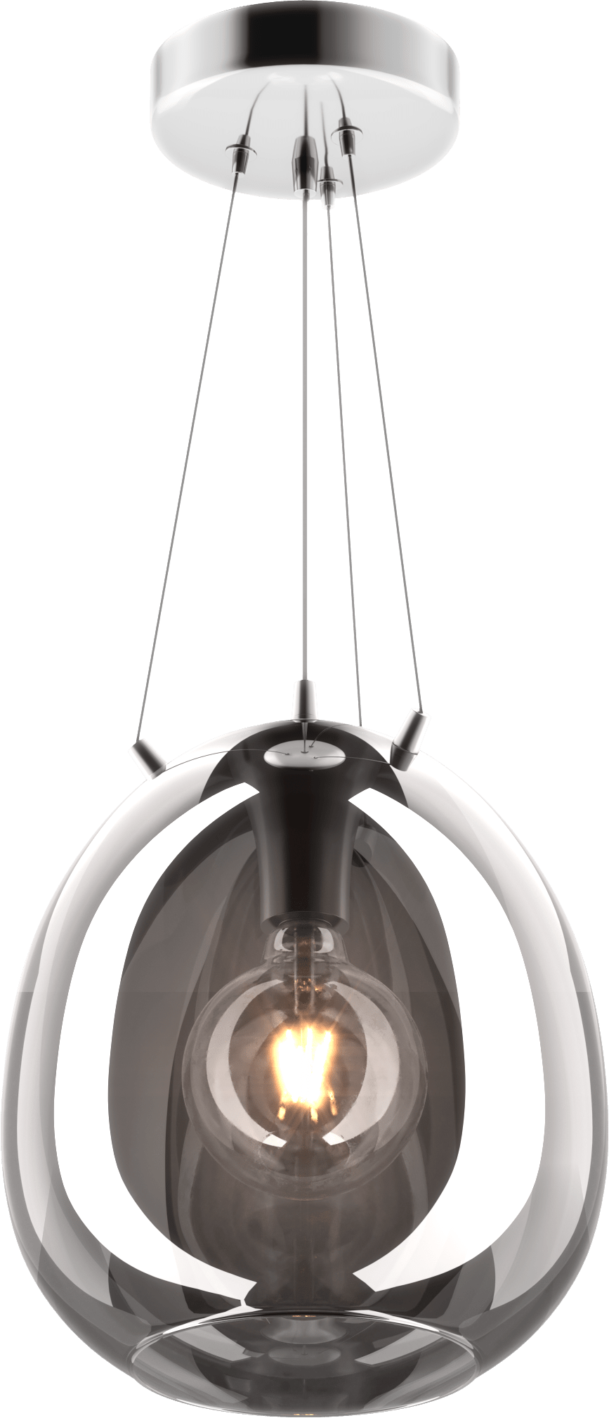 Zuma Line Lampada Moon Argento