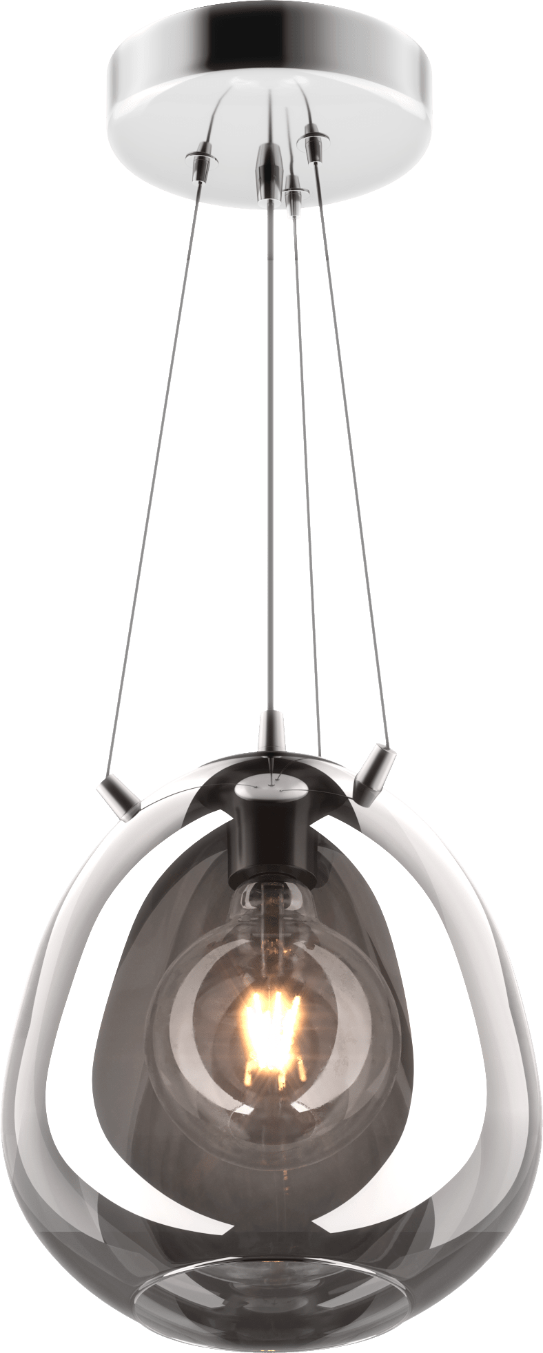 Zuma Line Lampada Moon Argento