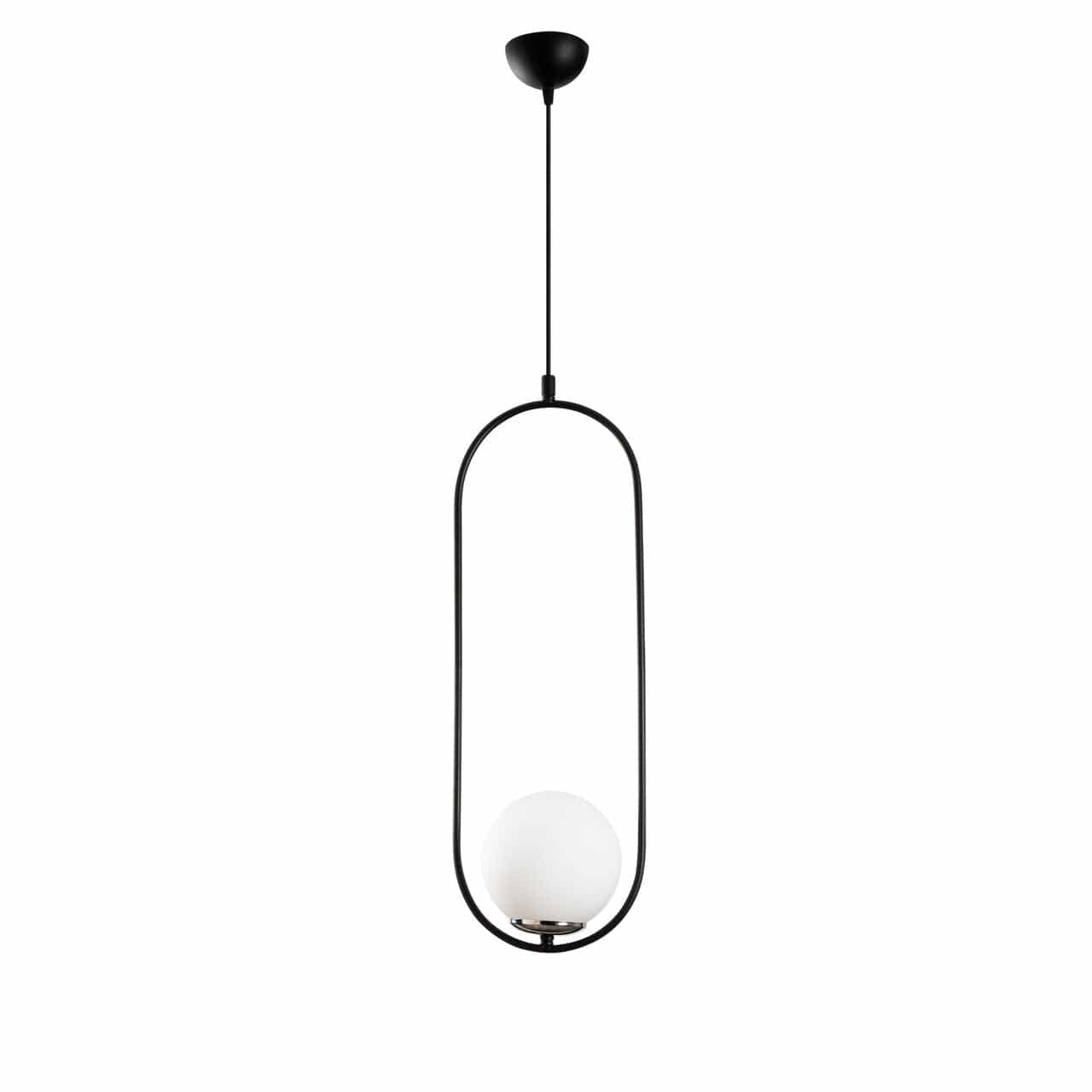 Asir Lampada Mudoni MR-837 Bianco e Nero