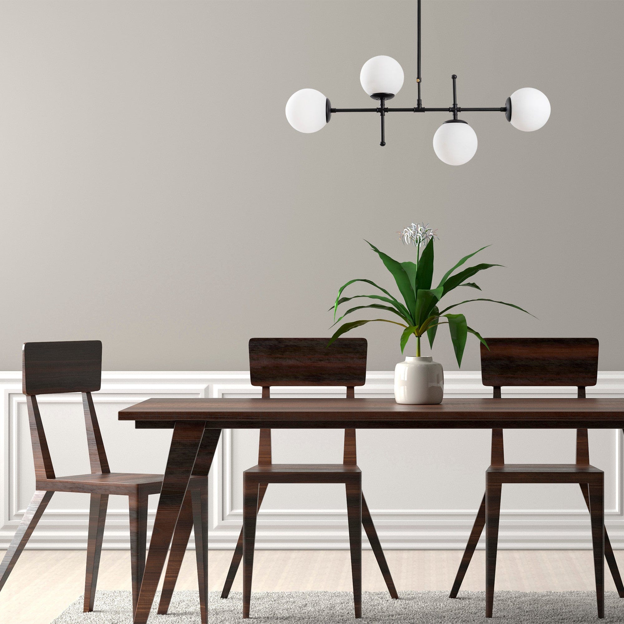 Asir Lampada Mudoni MR-951-3 Nero