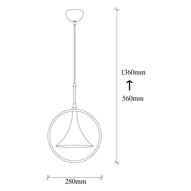 Asir Lampada Namutenahi 124-S Nero