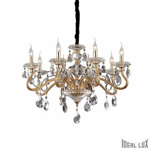 IdealLux Lampada Negresco SP8 Oro